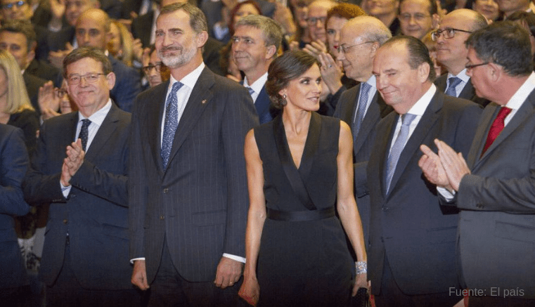 El Rey Felipe VI elogia a empresa valenciana
